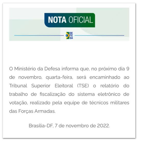 NOTA OFICIAL.