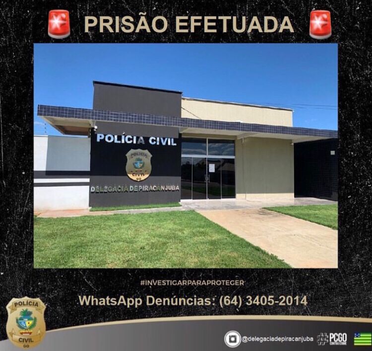 POLICIA CIVIL PRENDE ACUSADO DE ESTUPRAR CRIANÇA DE 9 ANOS